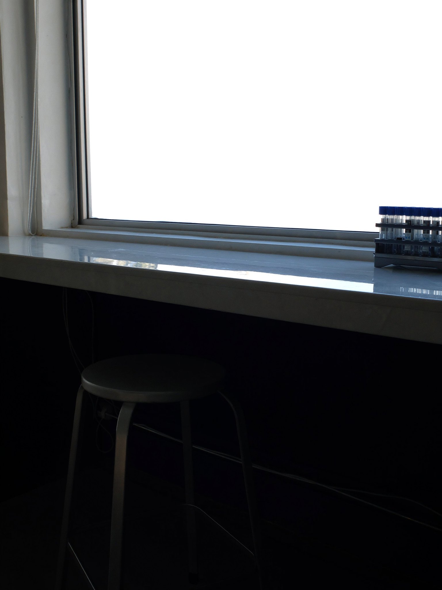 a 3:4 picture of a place at work, empty of people